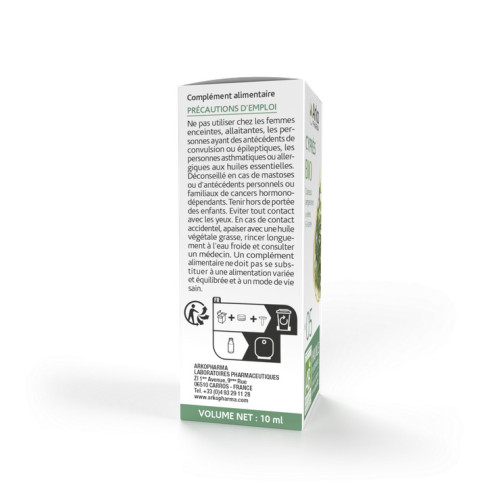 ARKOPHARMA Huile Essentielle Cyprès 10ml - Respiratoire, Veineux