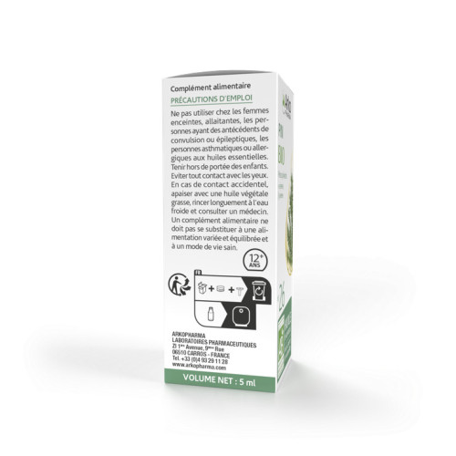 ARKOPHARMA Huile Essentielle Pin Sylvestre 5ml - Tonus et Respiration