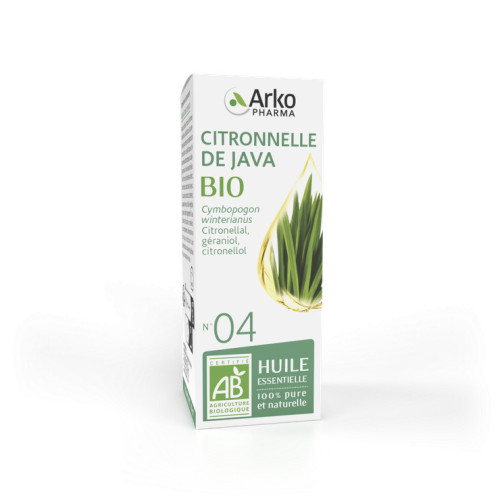 ARKOPHARMA Huile Essentielle Citronnelle Java 10ml - Anti-douleur