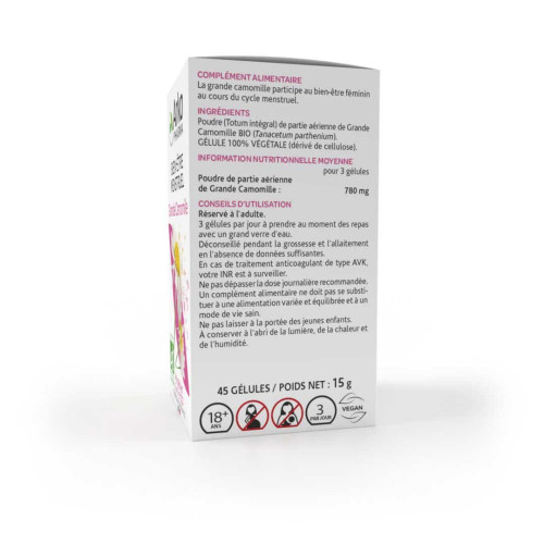Arkopharma Arkogélules Grande Camomille Bio 45 - Relaxation Féminine
