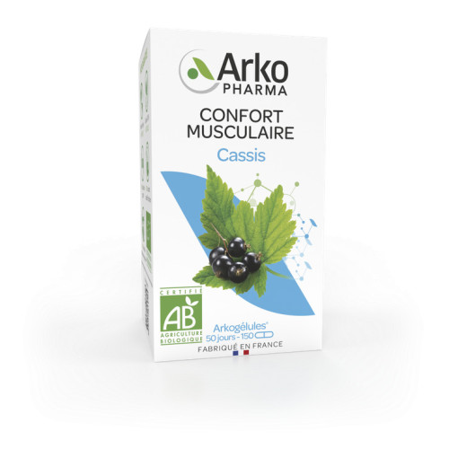 Arkopharma Arkogélules Cassis Bio 150 - Souplesse Articulaire