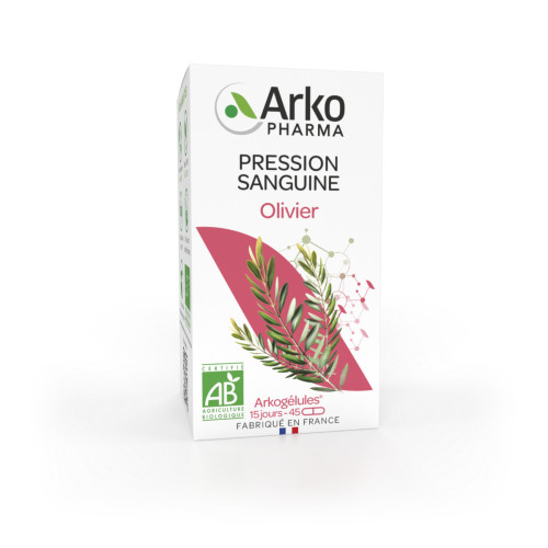 Arkopharma Arkogélules Olivier Bio 45 - Pression Sanguine Normale