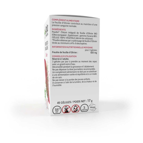 Arkopharma Arkogélules Olivier Bio 45 - Pression Sanguine Normale
