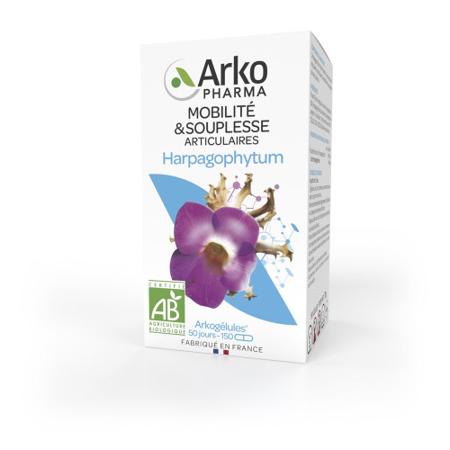 Arkogélules Harpagophytum Bio 150 - Santé Articulaire Optimale