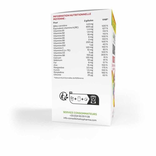 Azinc Vitalité XL Arkopharma 150 Gélules - Boost Energie et Vitalité