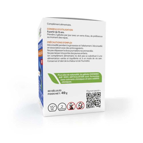 Arkopharma Chondro Aid 60 gélules - Santé Articulaire Optimale