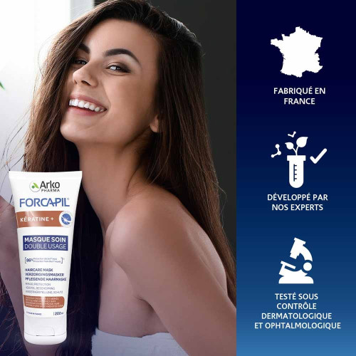 ARKOPHARMA Forcapil Kératine+ 200ml - Force et Réparation