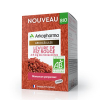 Arkopharma Levure de Riz Rouge Bio 60 Gélules