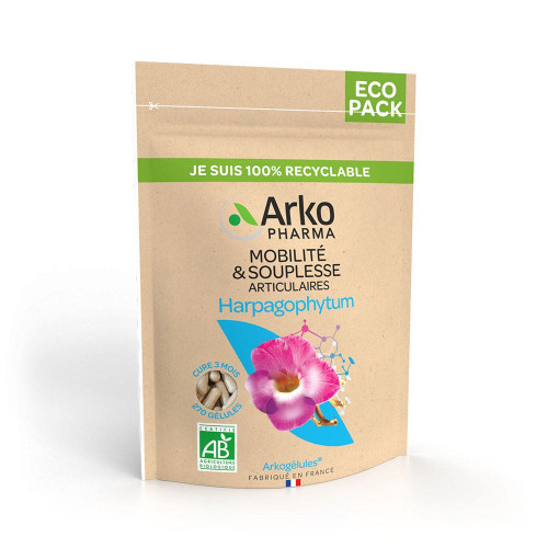 ARKOPHARMA Harpagophytum Bio 270 Gélules pour Articulations Souples