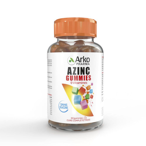 ARKOPHARMA Azinc Gummies 60: Vitalité Adulte 15+ Parapharmacie
