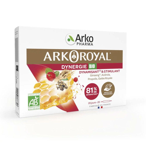 Arko Royal Dynergie Bio 20 Ampoules