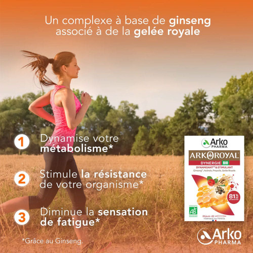Arko Royal Dynergie Bio 20 Ampoules