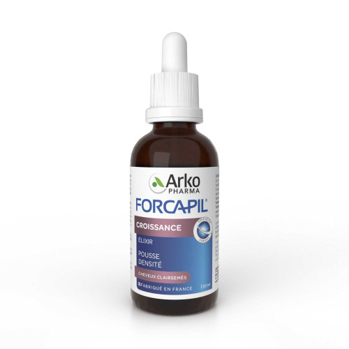 FORCAPIL - Elixir Croissance - Pousse & Fortifie Cheveux Clairsemés, 50ml