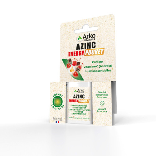 Azinc Energy Pocket 60 Mini Comprimés