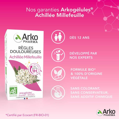 Arkogélules Règles Douloureuses 30 Gélules