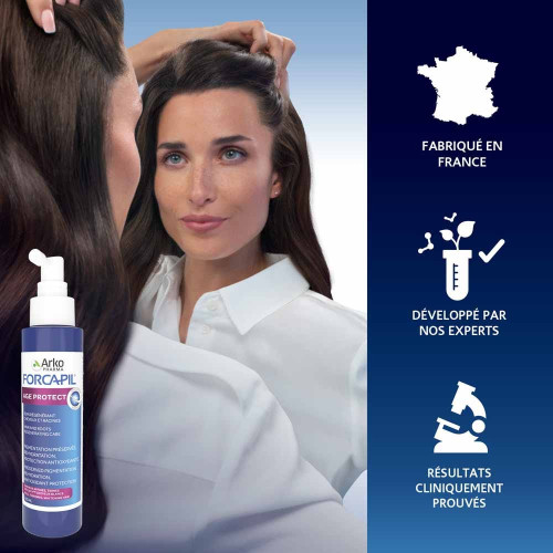 Forcapil Age Protect Soin Régénérant Cheveux & Racines 125 ml