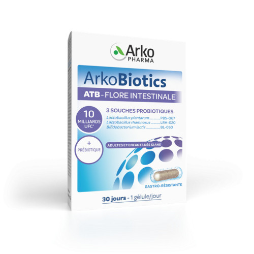 Arkopharma ArkoBiotics ATB Flore Intestinale 30 gélules Bien-être Digestif