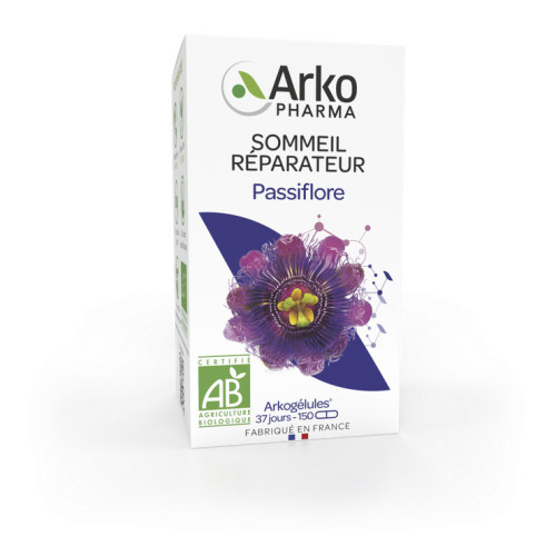 ARKOGELULES Passiflore Bio : Sommeil réparateur & relaxation naturelle