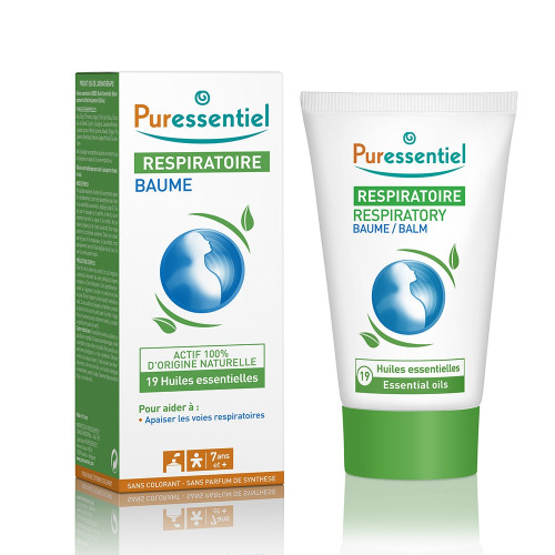 Puressentiel Respiratoire Baume 50mL - Apaise Voies Respiratoires