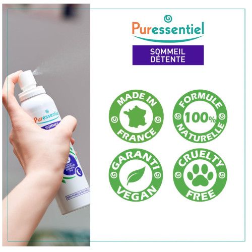 Puressentiel Sommeil Spray 200mL - Apaisant Relaxant Parapharmacie