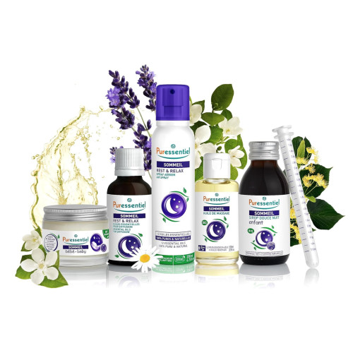 Puressentiel Sommeil Spray 200mL - Apaisant Relaxant Parapharmacie