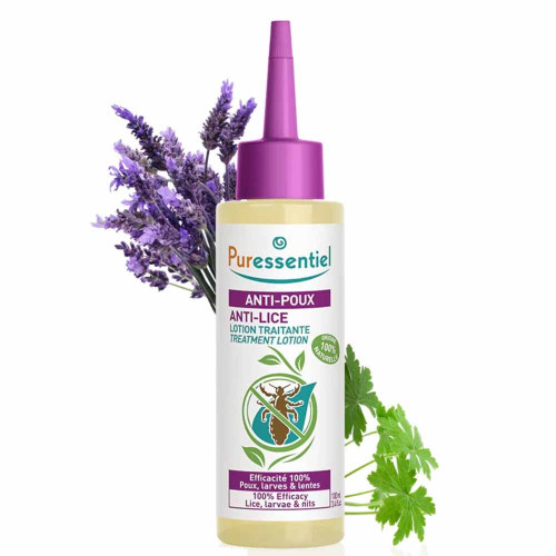 Puressentiel Lotion Anti-Poux 100mL - Elimination radicale en 10 min