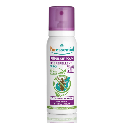 Puressentiel Répulsif Poux Spray 75ml - Prévention naturelle