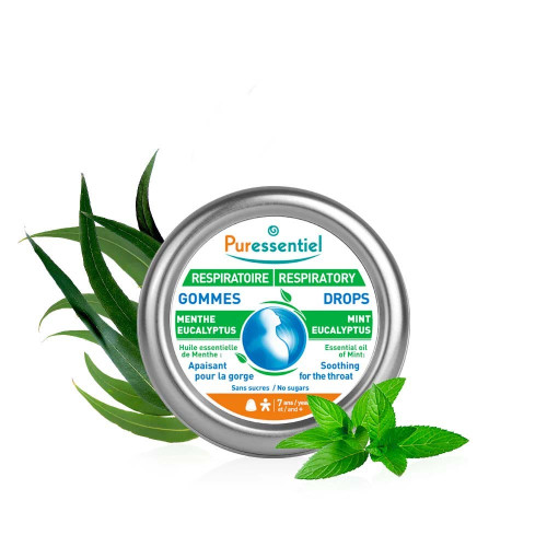 Puressentiel Respiratoire Gommes Adoucissantes 45g - Soulage