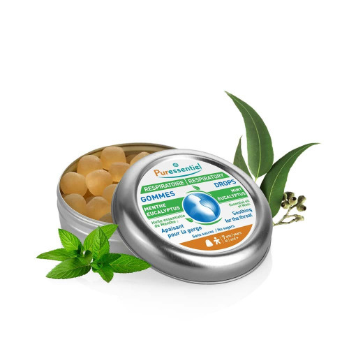 Puressentiel Respiratoire Gommes Adoucissantes 45g - Soulage