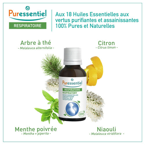 PURESSENTIEL Diffuse RESPI 30mL - Confort Respiratoire