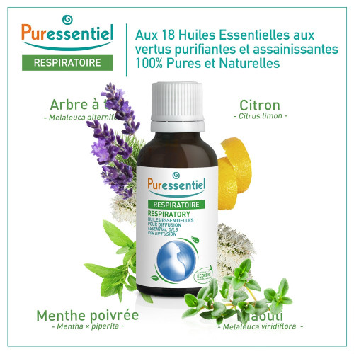 PURESSENTIEL Diffuse RESPI 30mL - Confort Respiratoire