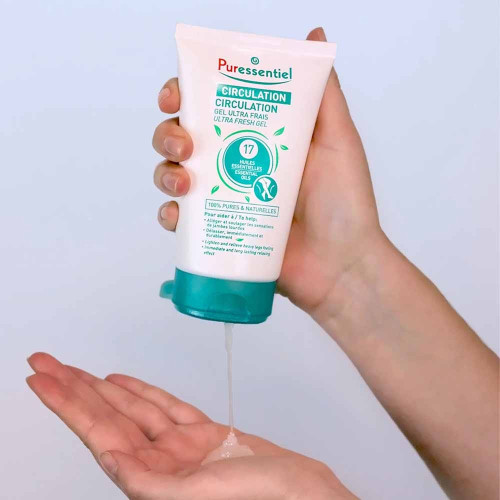 PURESSENTIEL Gel Ultra Frais 125mL - Soulage Jambes Lourdes