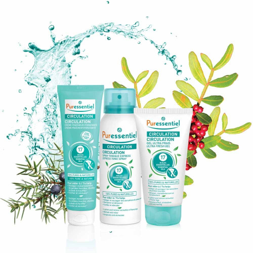 PURESSENTIEL Gel Ultra Frais 125mL - Soulage Jambes Lourdes