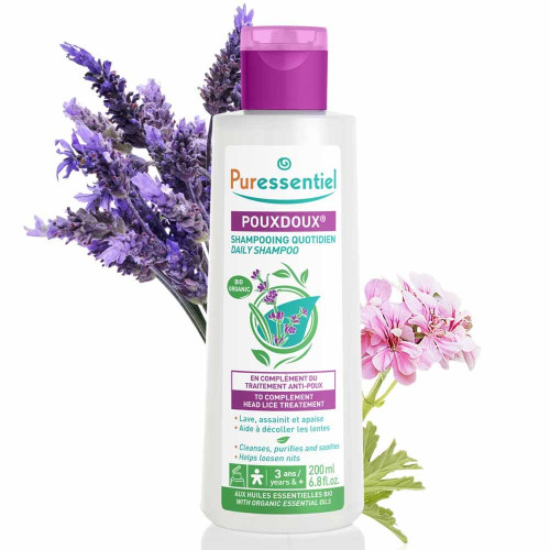 Puressentiel POUXDOUX Bio 200ml - Assainit, Décollage Lentes