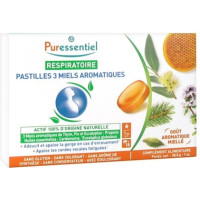 Puressentiel Pastilles Respiratoires 3 Miels 18pcs