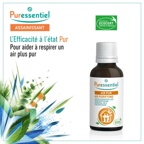 Puressentiel Diffuse Air Pur 30ml - Assainit et Désinfecte l'Air
