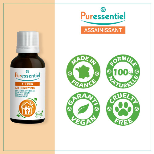 Puressentiel Diffuse Air Pur 30ml - Assainit et Désinfecte l'Air