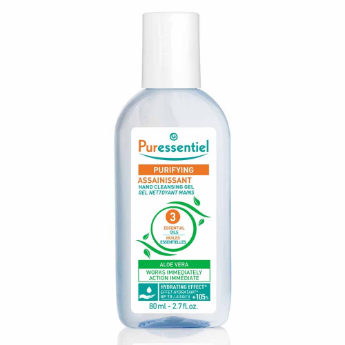 Gel alcool 3 huiles essentielles - 80 ml