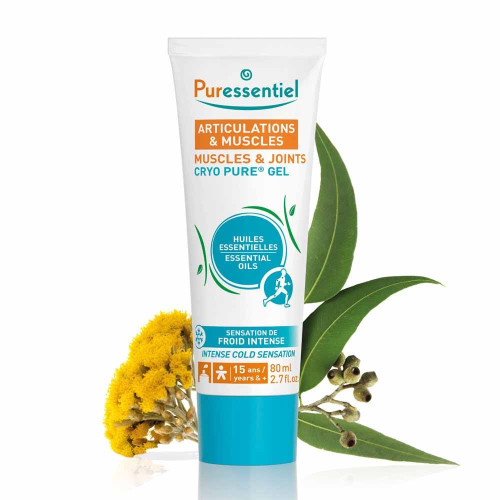 Puressentiel Gel Cryo Pure 80ml - Soulage Articulations et Muscles