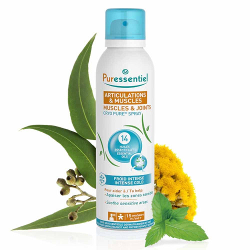 Puressentiel Cryo Pure Spray 150ml - Soulage Muscles et Articulations