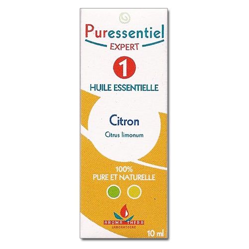 Puressentiel Huile Essentielle Citron 10ml - Booste Défenses