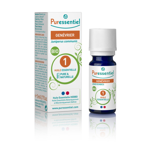 Puressentiel Genévrier 5ml - Assainit Air, Souplesse Musculaire