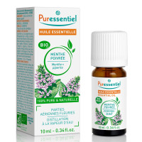 Puressentiel Menthe Poivrée 10ml - Dynamisante, Apaisante