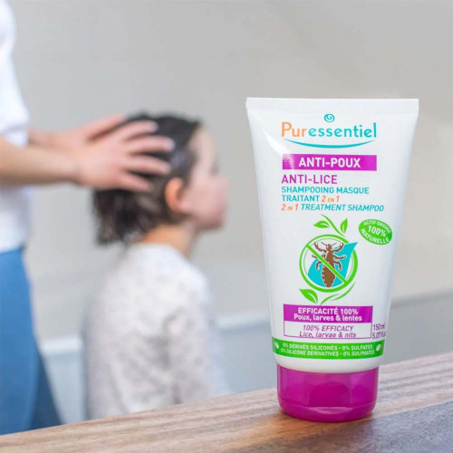 Puressentiel Anti-poux Shampooing Traitant 150ml - Elimine Poux