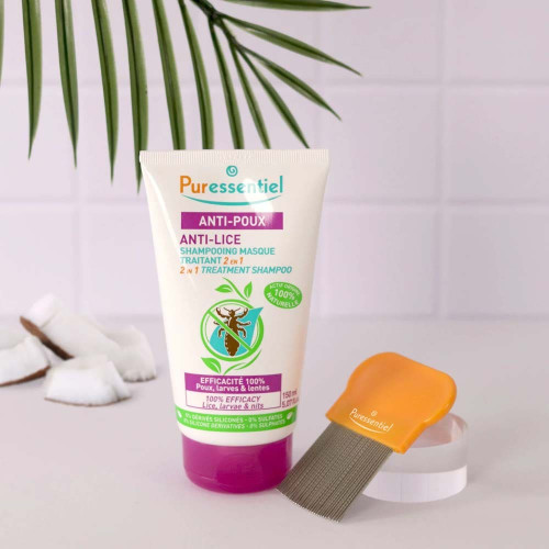 Puressentiel Anti-poux Shampooing Traitant 150ml - Elimine Poux