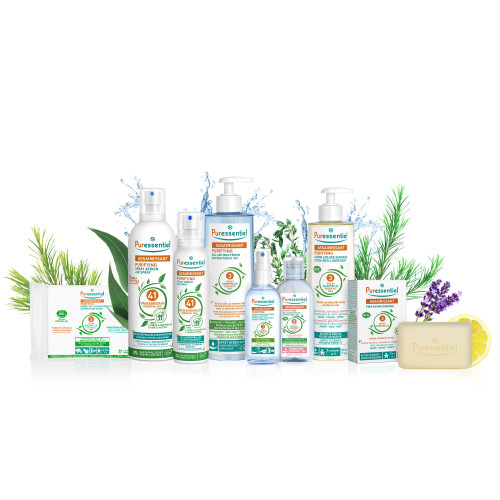 Puressentiel Spray Antibactérien 250mL - Aux 3 Huiles Essentielles
