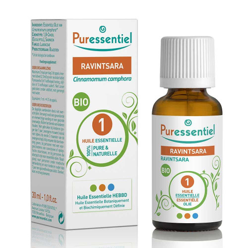 Puressentiel Ravintsara Huile Essentielle 30ml - Bio et Puissante
