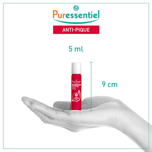 Puressentiel Anti-Pique Roller Bio 5ml - Apaisant Naturel