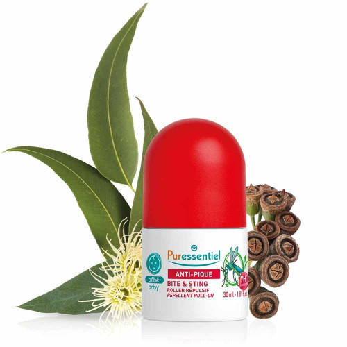 Puressentiel Roller Anti-Pique Bébé 30ml - Protection Efficace