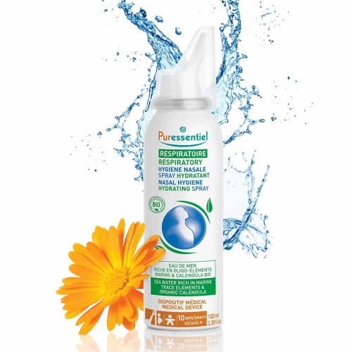 Spray Nasal Hydratant Puressentiel 100ml - Soulage Nez Irrité
